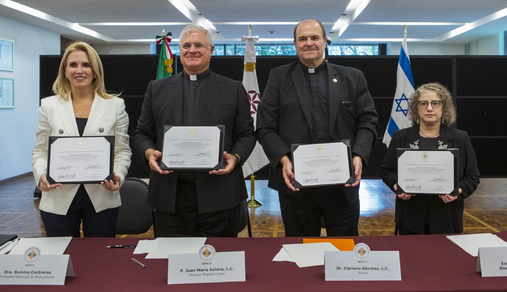 La Universidad Anáhuac México y el Magdala Center firman renovación de convenio