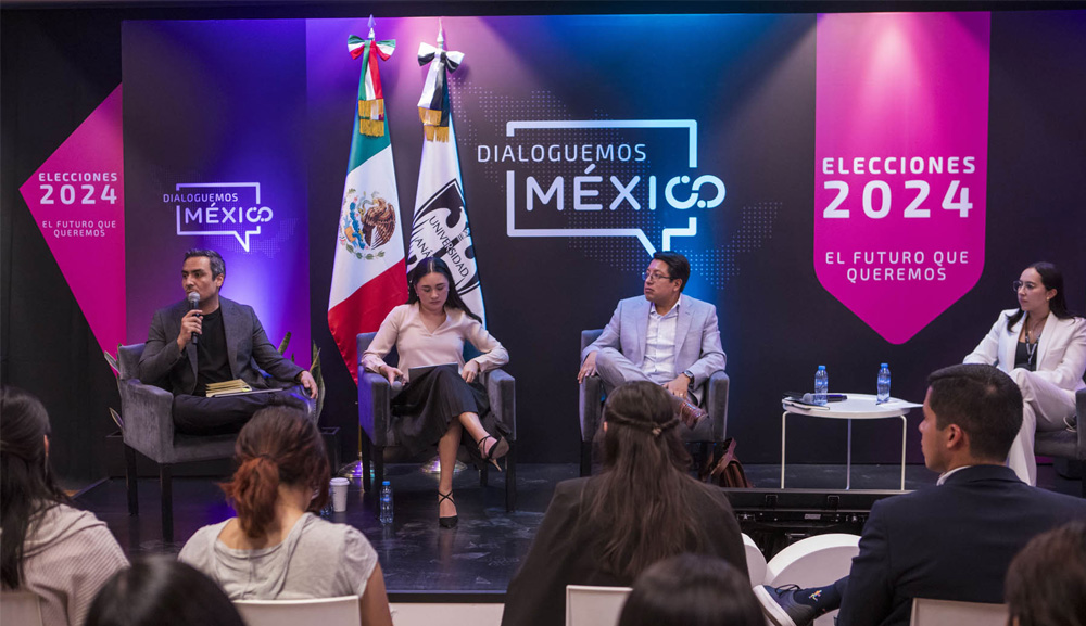 Integrantes de organizaciones civiles participan en el Foro Dialoguemos México 2024