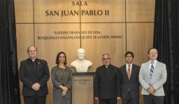 La Comunidad Anáhuac celebra la apertura de la Sala San Juan Pablo II