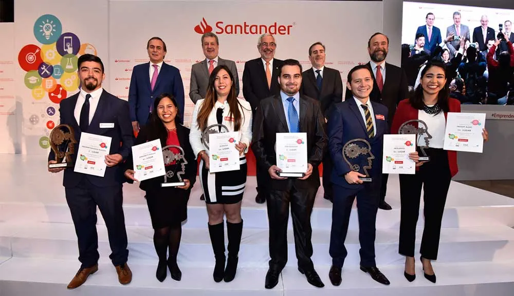 Alumnos de la Anáhuac destacan en el Premio Santander a la Innovación Empresarial
