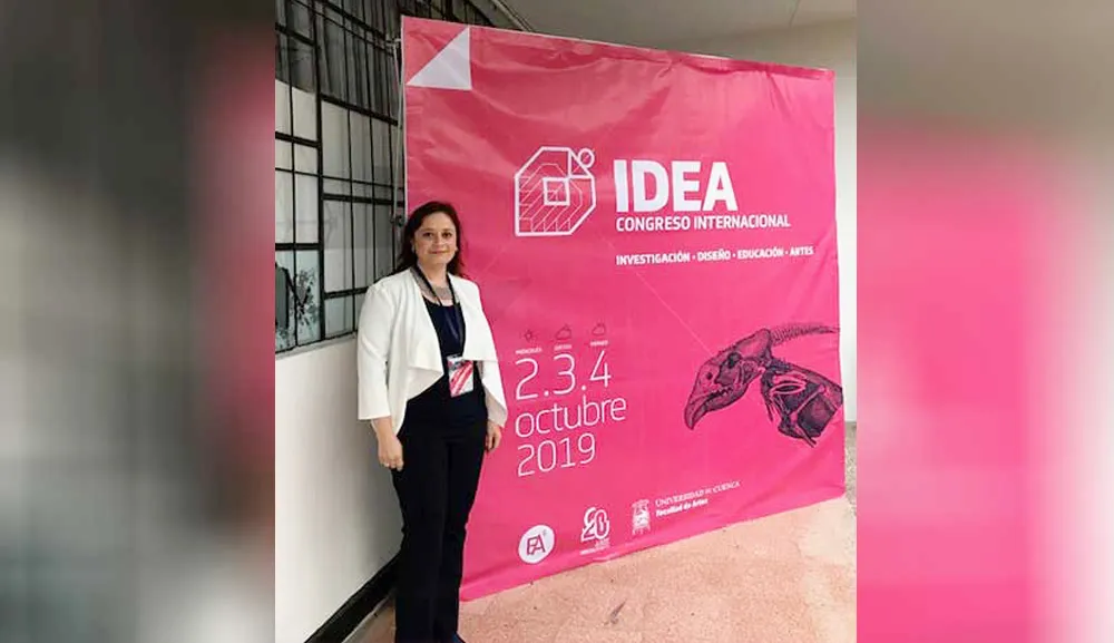 Escuela de Diseño, presente en el 1er Congreso Internacional IDEA de Ecuador