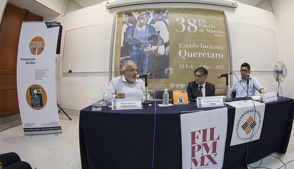 El Dr. Rogelio del Prado lleva Políticas para la justicia y la comunicación a FIL Minería