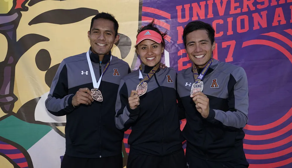 Sumamos cuatro medallas en Atletismo en la Universiada Nacional 2017