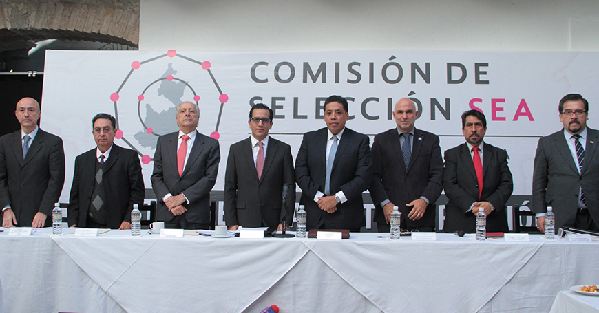 Rueda de prensa del lanzamiento de la convocatoria para la conformación el Comité de Participación Ciudadana del Sistema Estatal Anticorrupción de Puebla