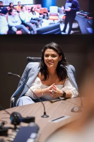 Egresada Miriam Fierro
