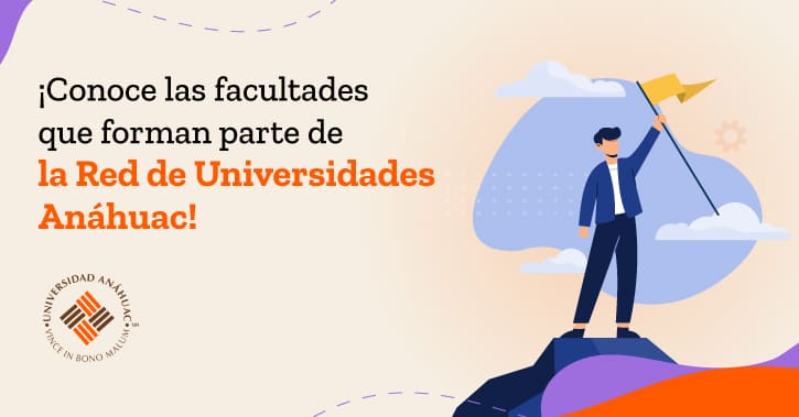 En la Red de Universidades Anáhuac estamos conscientes que para una excelente formación, los estudiantes necesitan tener a su alcance las herramientas necesarias para cada carrera, por ello, nuestros programas académicos se encuentran divididos en facultades, para llevarte de la mano en tu formación universitaria. 