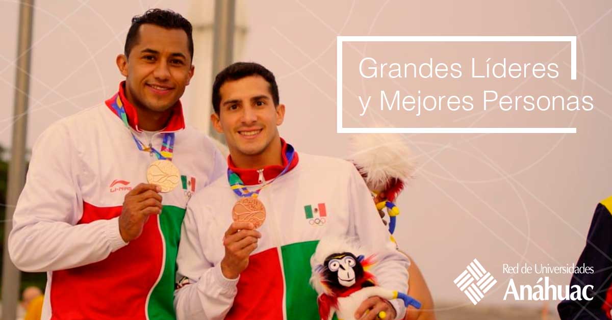 Rommel Pacheco y Jahir Ocampo, alumnos de la Anáhuac, obtuvieron oro en Barranquilla