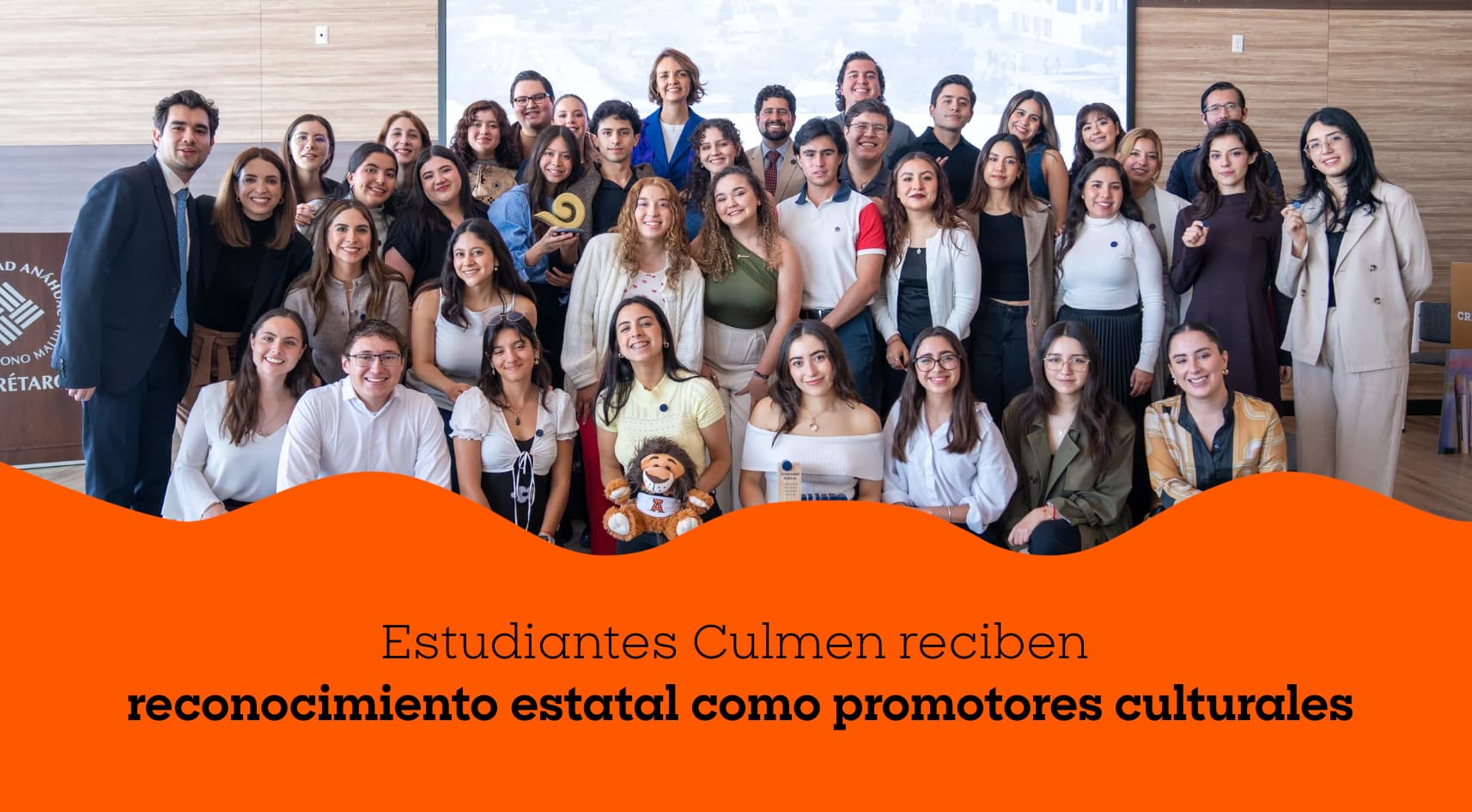 Estudiantes Culmen reciben reconocimiento estatal como promotores culturales