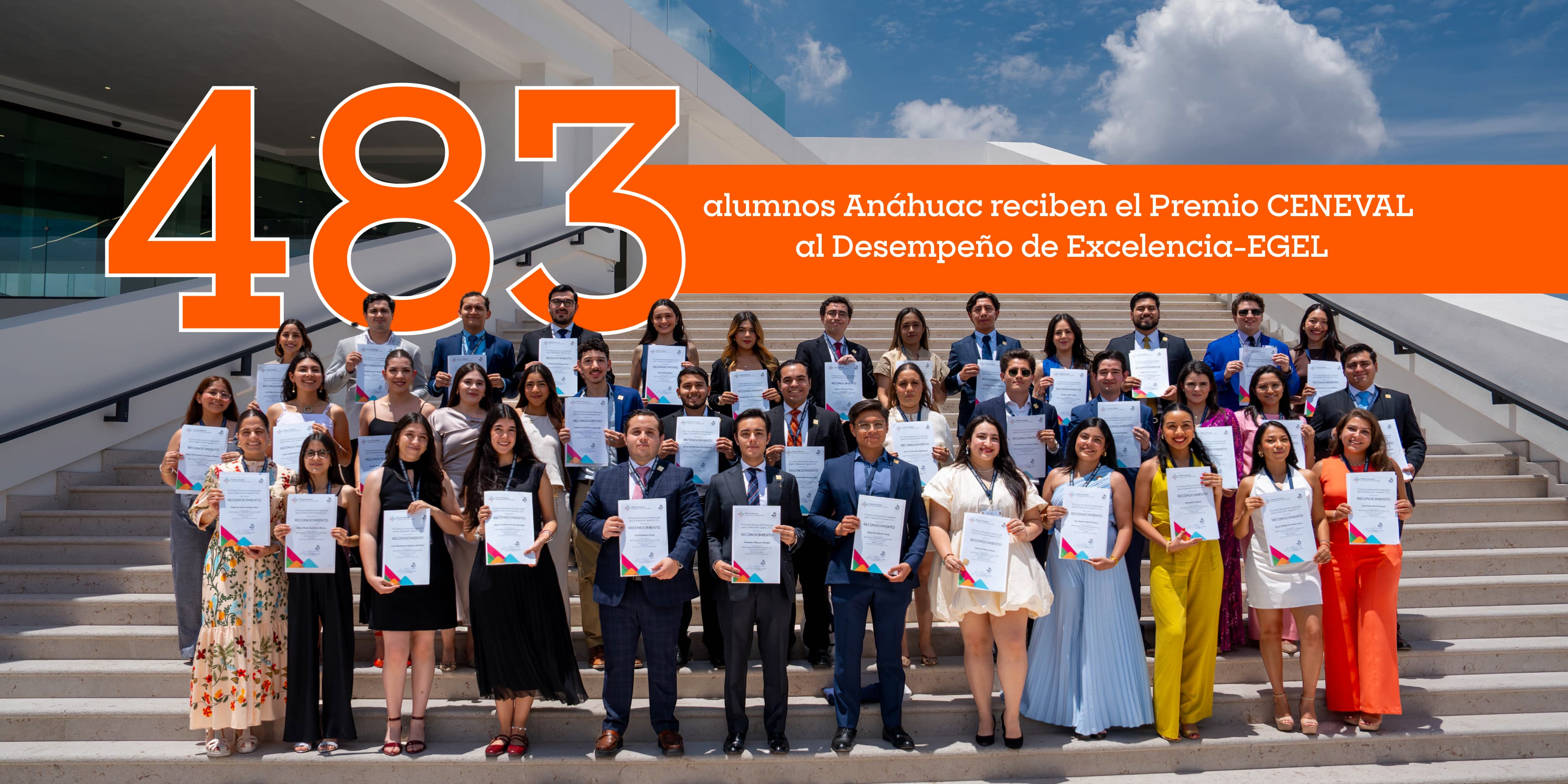 Premio CENEVAL excelencia académica Anáhuac