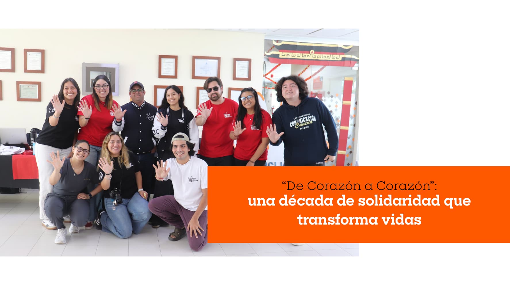 “De Corazón a Corazón”: una década de solidaridad que transforma vidas