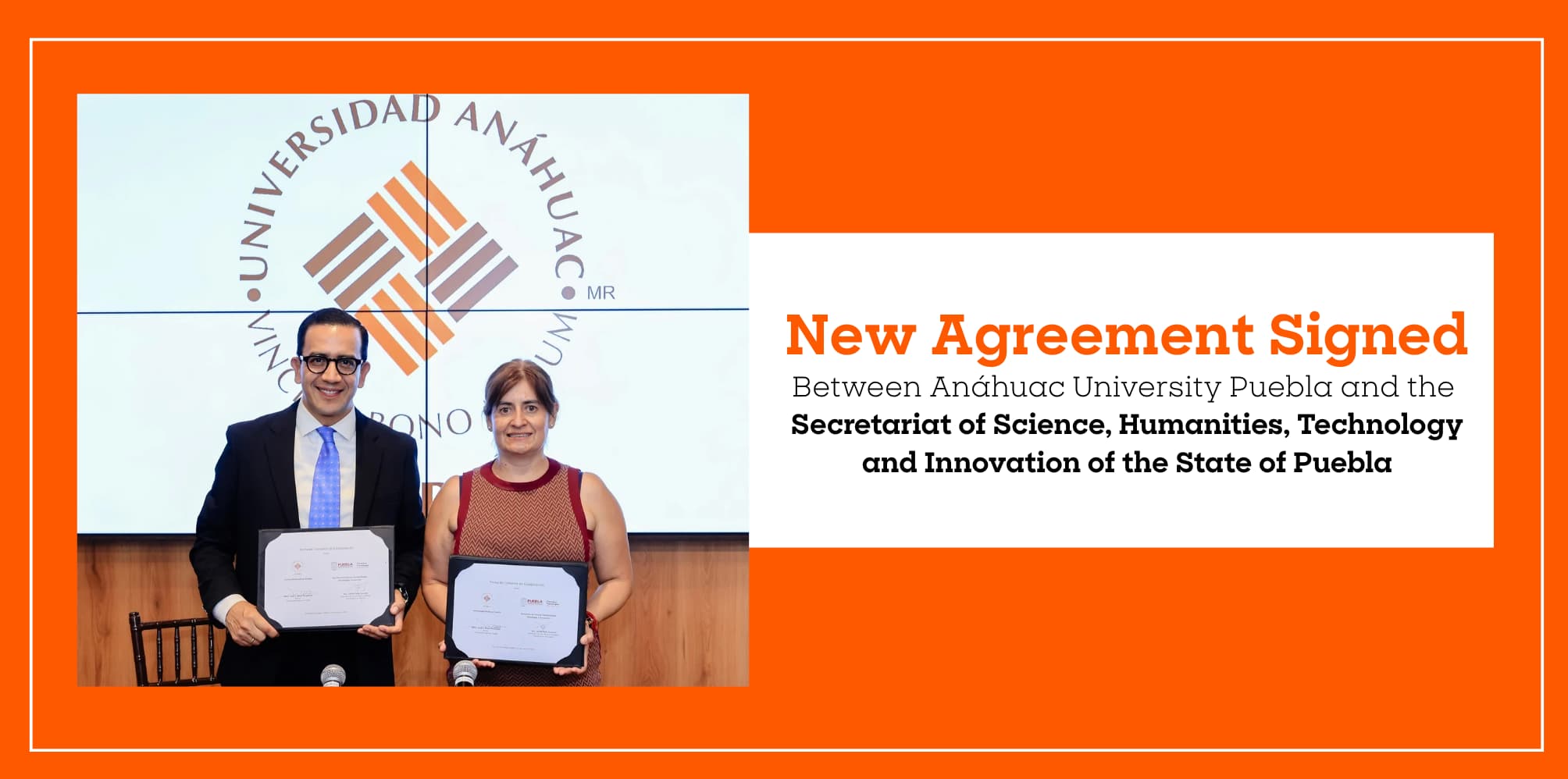 Alliance for Innovation: Anáhuac Puebla and SECIHTI promote scientific development in the state