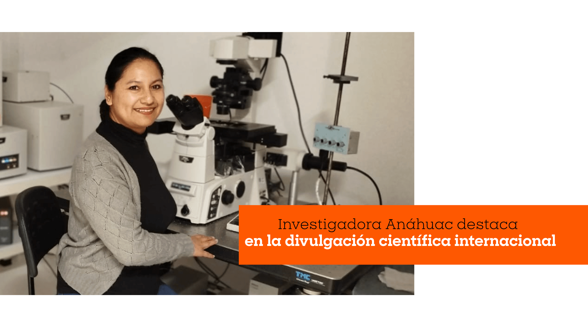 Investigadora Anáhuac destaca en la divulgación científica internacional