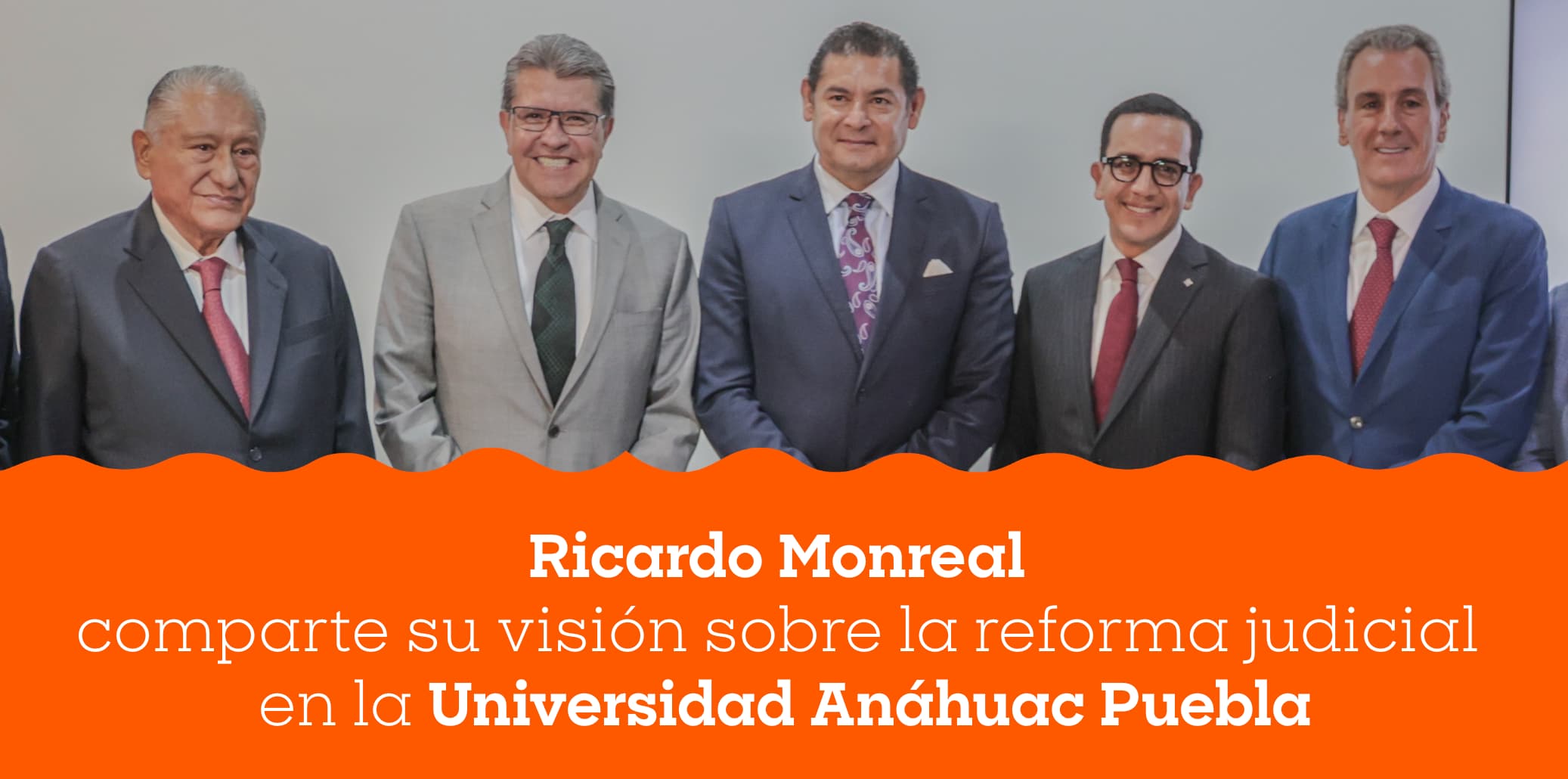 Cátedra Melquiades Morales 2025: un espacio de reflexión jurídica en la Universidad Anáhuac Puebla con Ricardo Monreal 