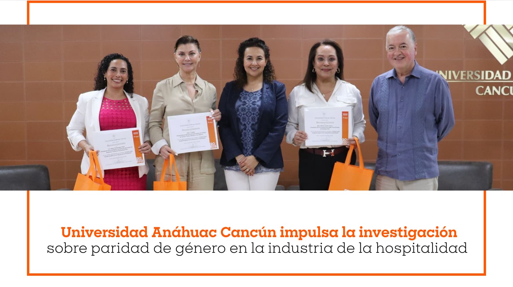 Universidad Anáhuac Cancún impulsa la investigación sobre paridad de género en la industria de la hospitalidad