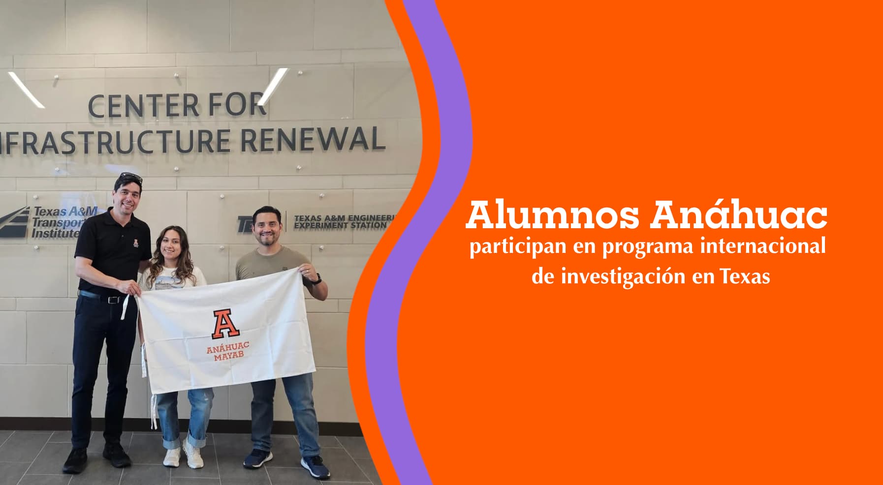 Alumna Anáhuac participa en programa internacional de investigación en Texas