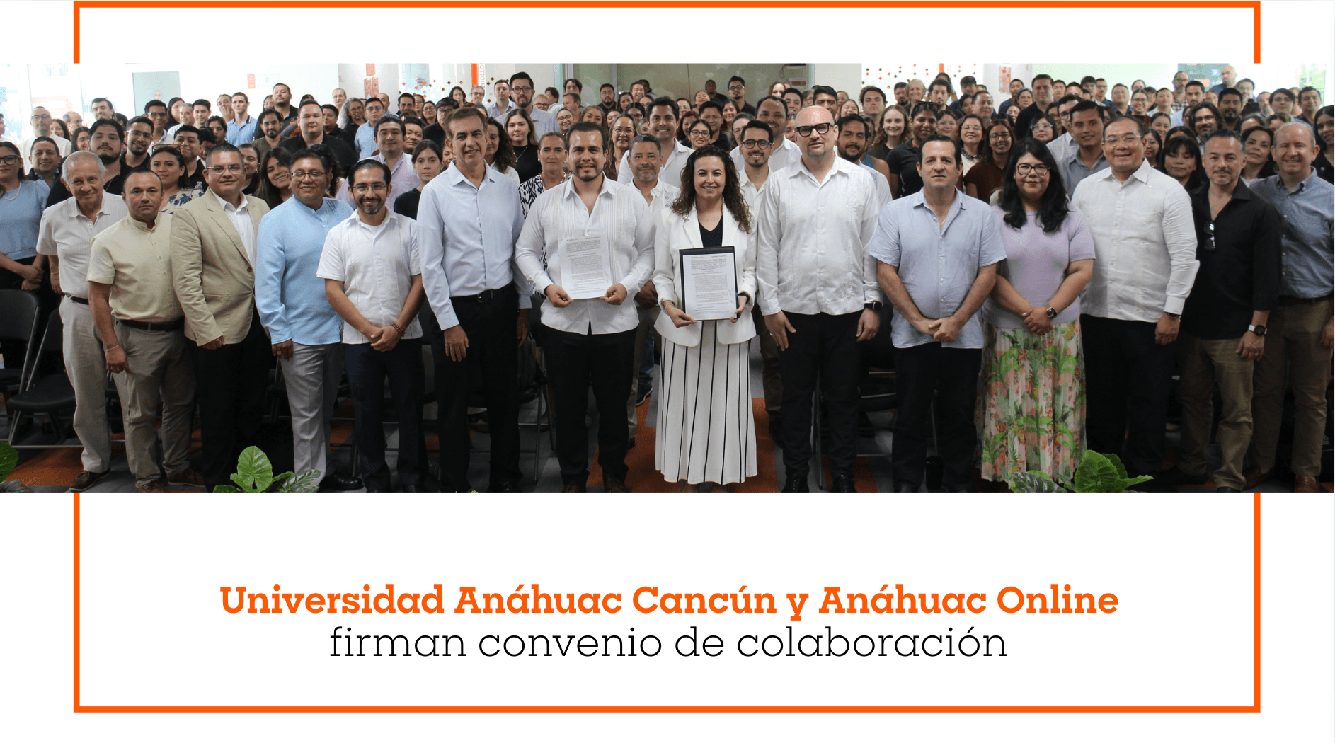 Universidad Anáhuac Cancún y Anáhuac Online firman convenio de colaboración 