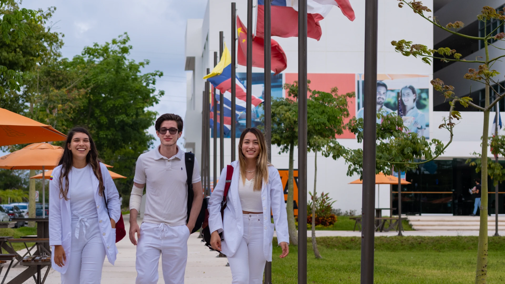 Estudiantes de intercambio en campus anáhuac