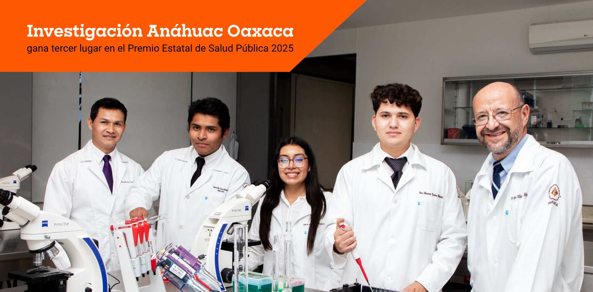 Investigación Anáhuac Oaxaca gana tercer lugar en el Premio Estatal de Salud Pública 2025