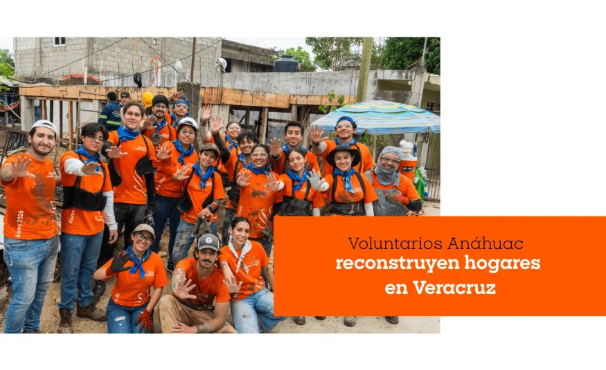 Voluntarios Anáhuac reconstruyen hogares en Veracruz