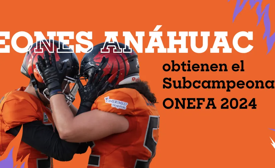Leones de la Universidad Anáhuac Cancún: obtienen el Subcampeonato de Conferencia Nacional de la ONEFA 2024.