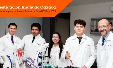 Investigación Anáhuac Oaxaca gana tercer lugar en el Premio Estatal de Salud Pública 2025