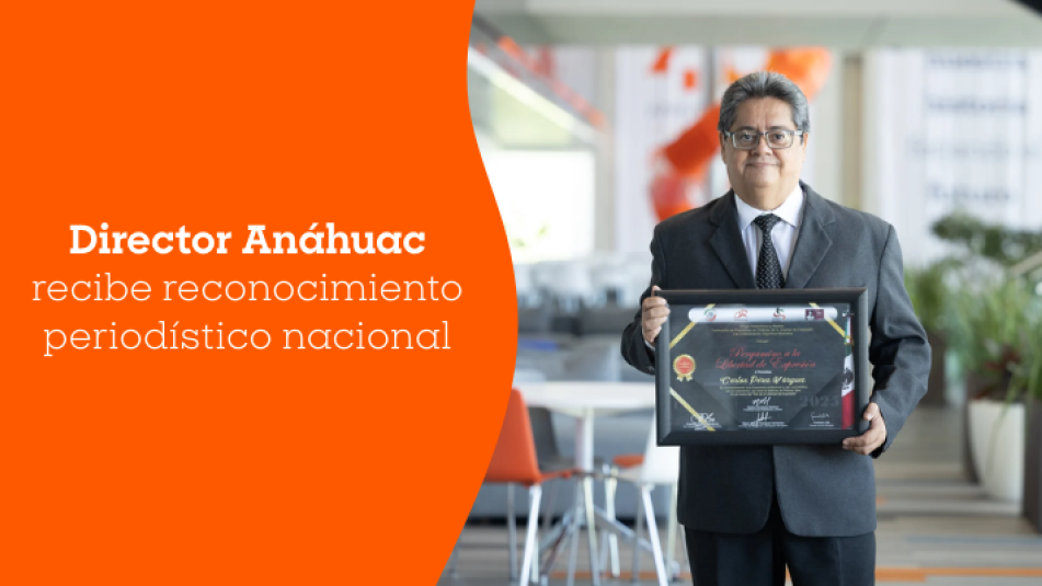​​​​​Director Anáhuac recibe el “Pergamino a la Libertad de Expresión”  