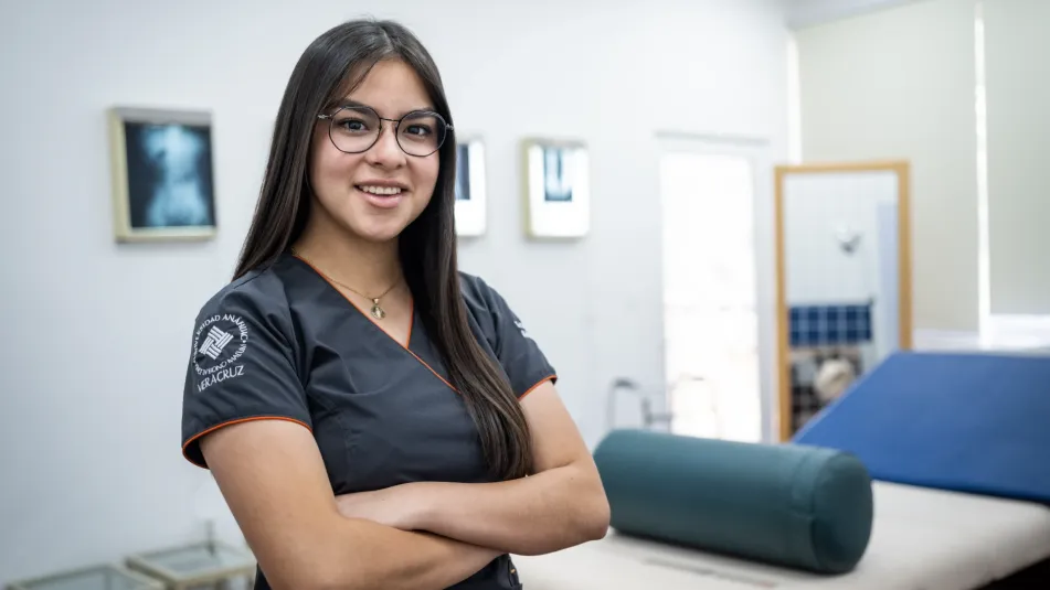 Estudiante de terapia fisica en la universidad anahuac