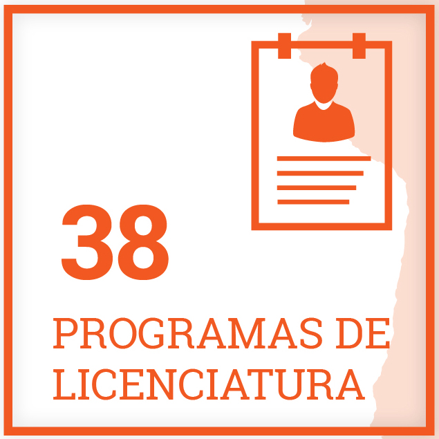 38 programas licenciaturas