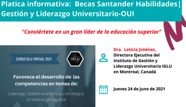 BECA SANTANDER HABILIDADES