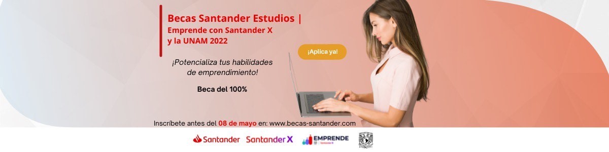 Convocatoria "Becas Santander Estudios 
