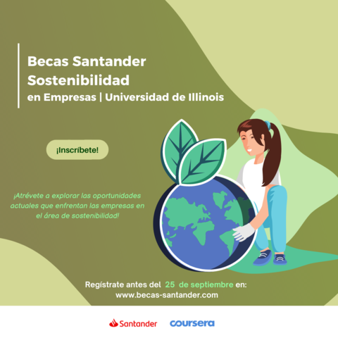 Becas Santander Sostenibilidad | En Empresas | Universidad de Illinois