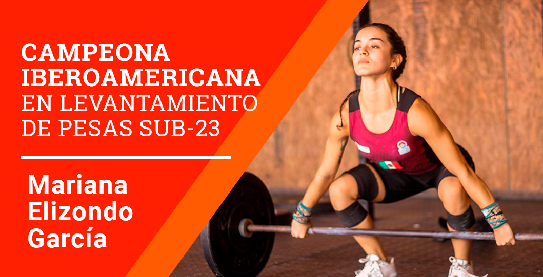 campeona Iberoamericana en levantamiento de pesas sub-23