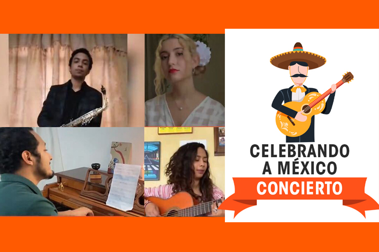 Celebrando A México: una experiencia musical en línea
