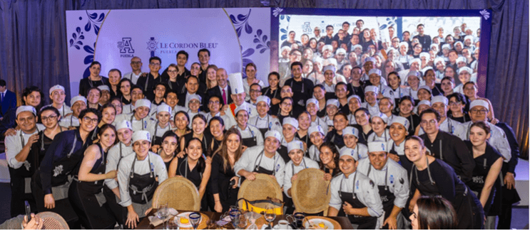 Estudiantes de la Universidad Anáhuac Destacan en la Presentación de la VIII Cena Anual Le Cordon Bleu Puebla