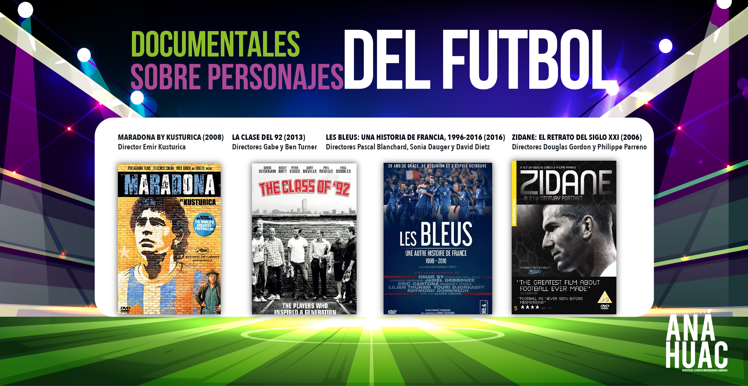 Documentales sobre personajes de futbol