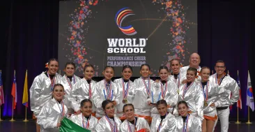 El Equipo Representativo de Baile y Animación deportiva de la Universidad Anáhuac Querétaro se convierte en campeonas 