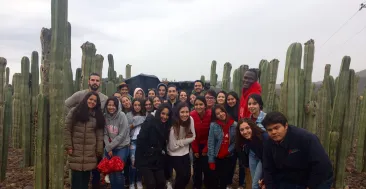 Se llevó a cabo la Cátedra Prima de Turismo Internacional en el que visitaron los viñedos de del “Puerta de Lobo”