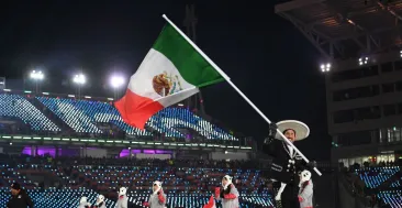 Los 4 mexicanos en los Juegos Olímpicos de Invierno de Pyeongchang