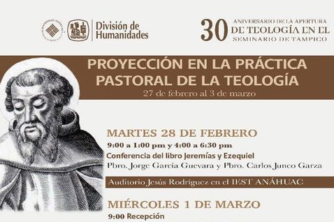 Imagen del 30 aniversario de Teología en el Seminario de Tampico.