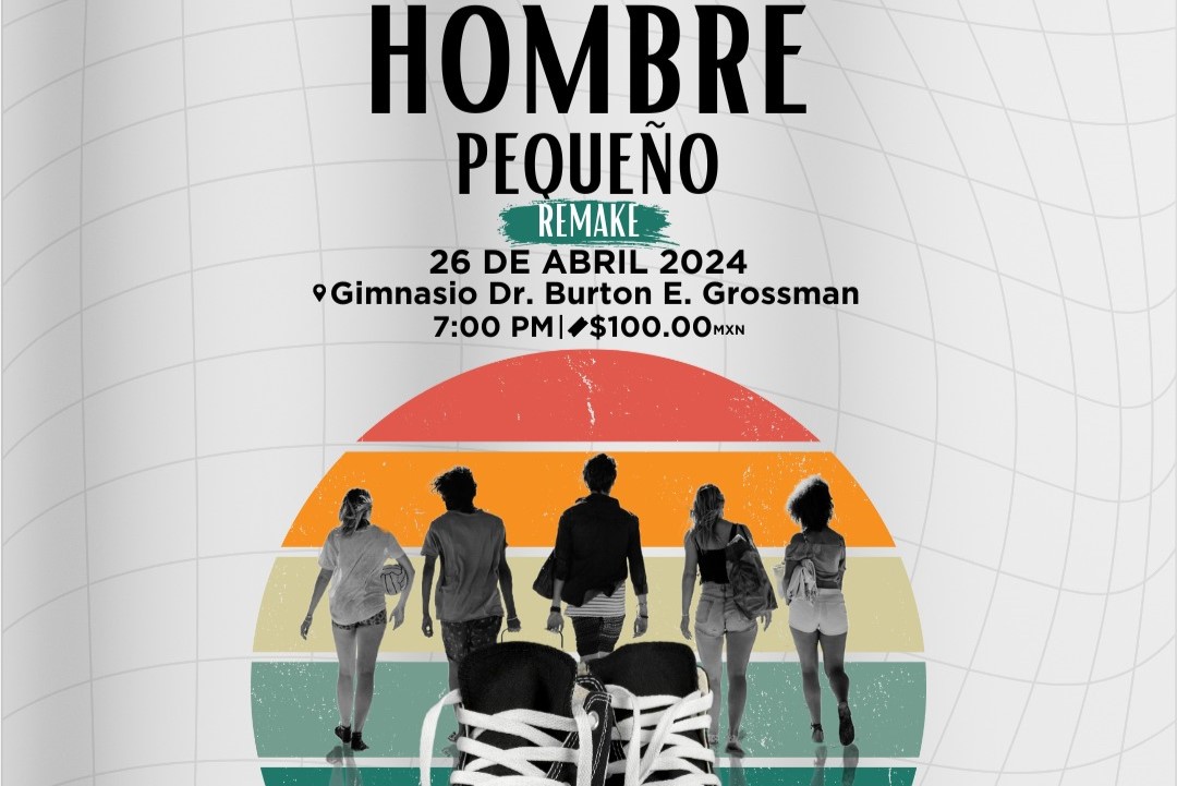 Cartel de Hombre Pequeño Remix.