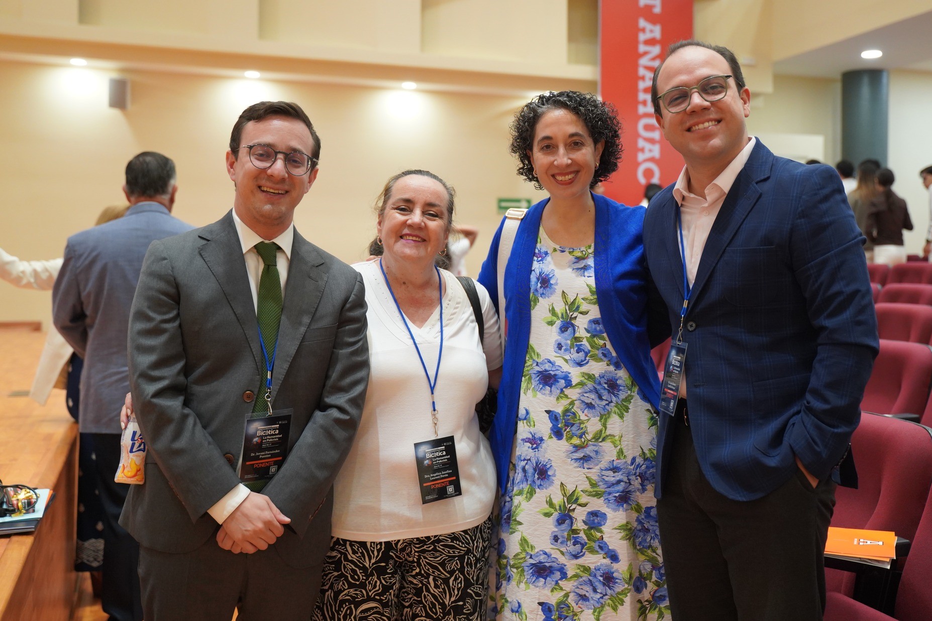 Algunos de los conferencistas del 3er Congreso Internacional de Bioética.
