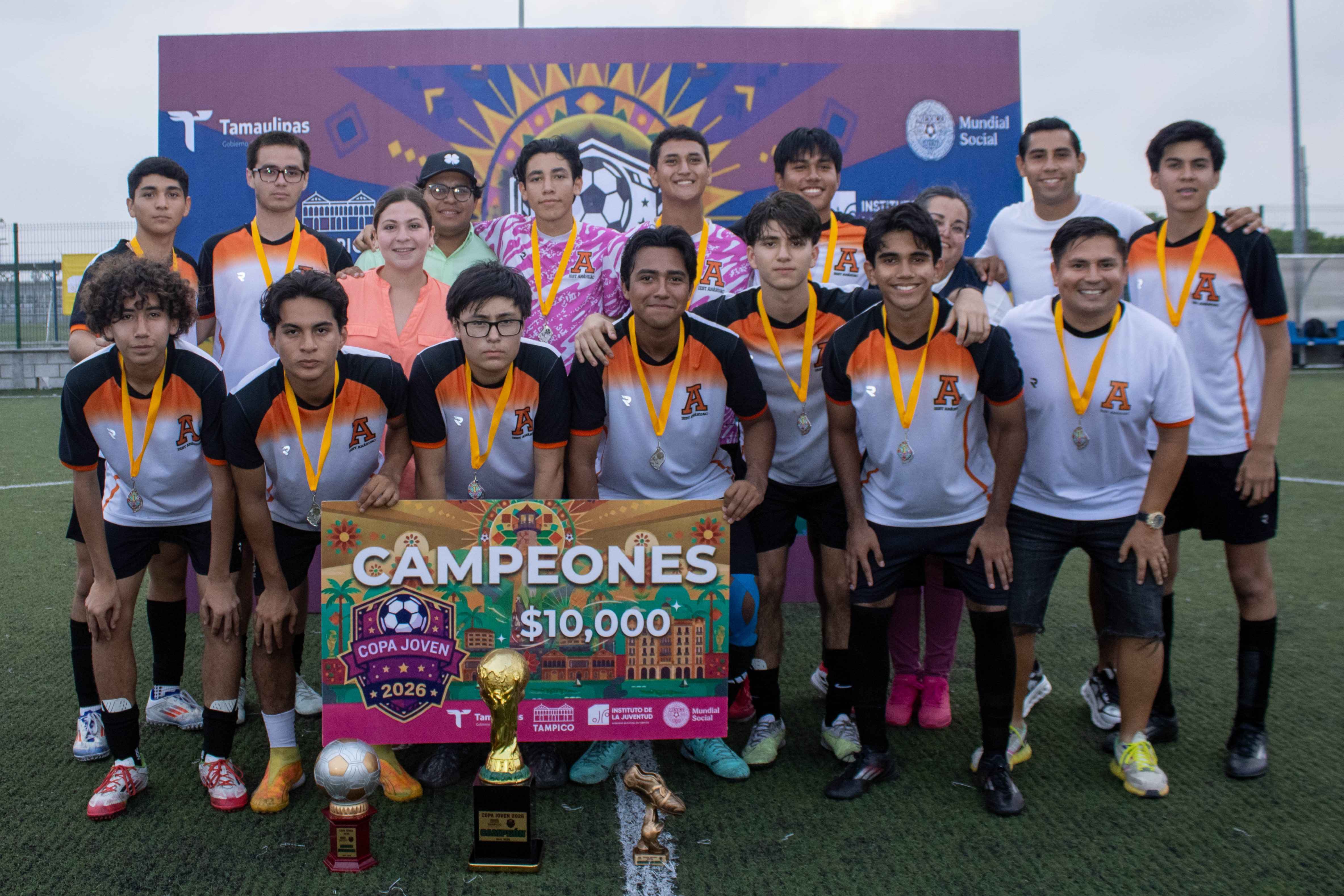 Selección Varonil de Futbol en la Copa Joven 2026.