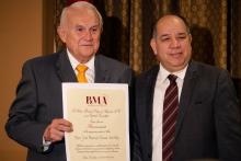 Fotos del Lic. Haces con el Presidente de la Barra de Abogados Capítulo Tamaulipas.