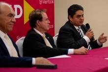 Aspecto de los cónsules honorarios de Italia, Estonia y Países Bajos.