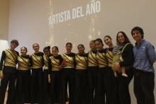 Grupo de danza, en la gala de Premios LUMINA 2026.