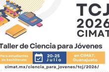 Taller de Ciencia para Jóvenes 2026, publicidad.