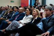 Ponentes y autoridades durante la inauguración del 17o Ciclo de Estudios Jurídicos.