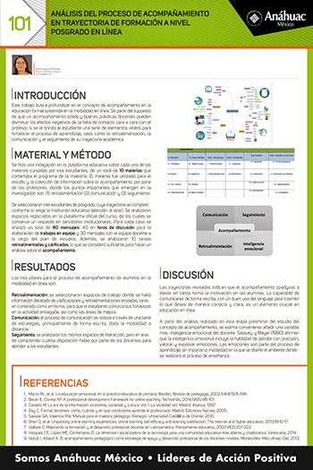 ANÁLISIS DEL PROCESO DE ACOMPAÑAMIENTO EN TRAYECTORIA DE FORMACIÓN A NIVEL POSGRADO EN LÍNEA