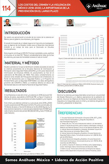 LOS COSTOS DEL CRIMEN Y LA VIOLENCIA EN MÉXICO 2018-2030; LA IMPORTANCIA DE LA PREVENCIÓN EN EL LARGO PLAZO