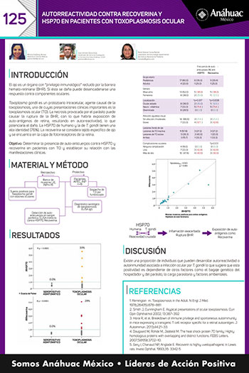 AUTORREACTIVIDAD CONTRA RECOVERINA Y HSP70 EN PACIENTES CON TOXOPLASMOSIS OCULAR 